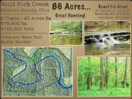 85 Acres 2 Tracts W/creek and Woods property photo 1